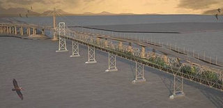 Illustration for article titled Architects Plan Housing For Abandoned Stretch of Bay Bridge